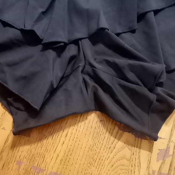 HALARA Women Shorts NEW Black XS Extra Small Ruffled Casual Yoga - Picture 5 of 6